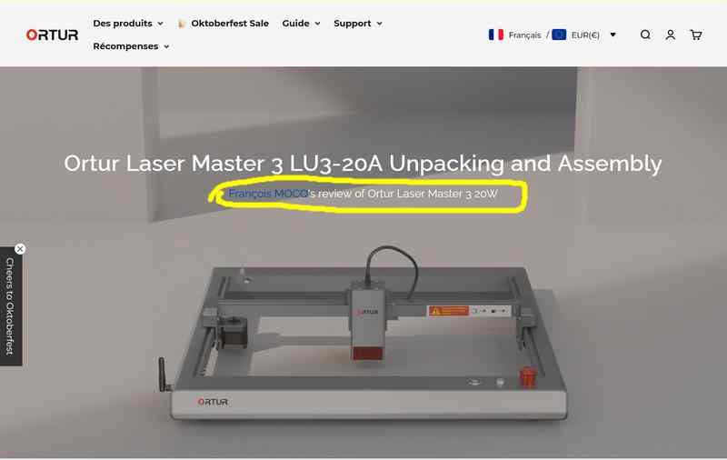 Quand ton article est repris sur le site du fabricant 🕺🙏👍 ortur.net/fr-eu/blogs/or… 
#graveur #laser <a href="/Ortur3D/">ortur</a>