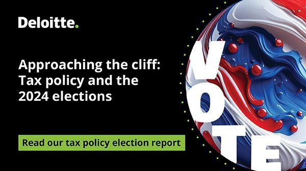 As we approach the #2024Election, how will Harris's and Trump's proposals address next year's tax cliff? Read our new report to find out. deloi.tt/4cZ0SNG