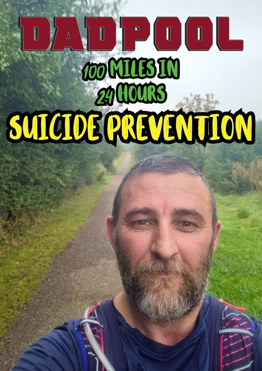 Walking4Hope's tweet photo. 🌟SHORT VERSION AS I KNOW MY POST CAN BE LONG🌟

🔴 100 miles in 24 hours 

⚫️ SUICIDE PREVENTION

🔴 Easier access to therapy sessions for young people

Anyone at all wanting to support, please contact me.

Read longer version on my page for full description. https://t.co/DBXQgG91gA
