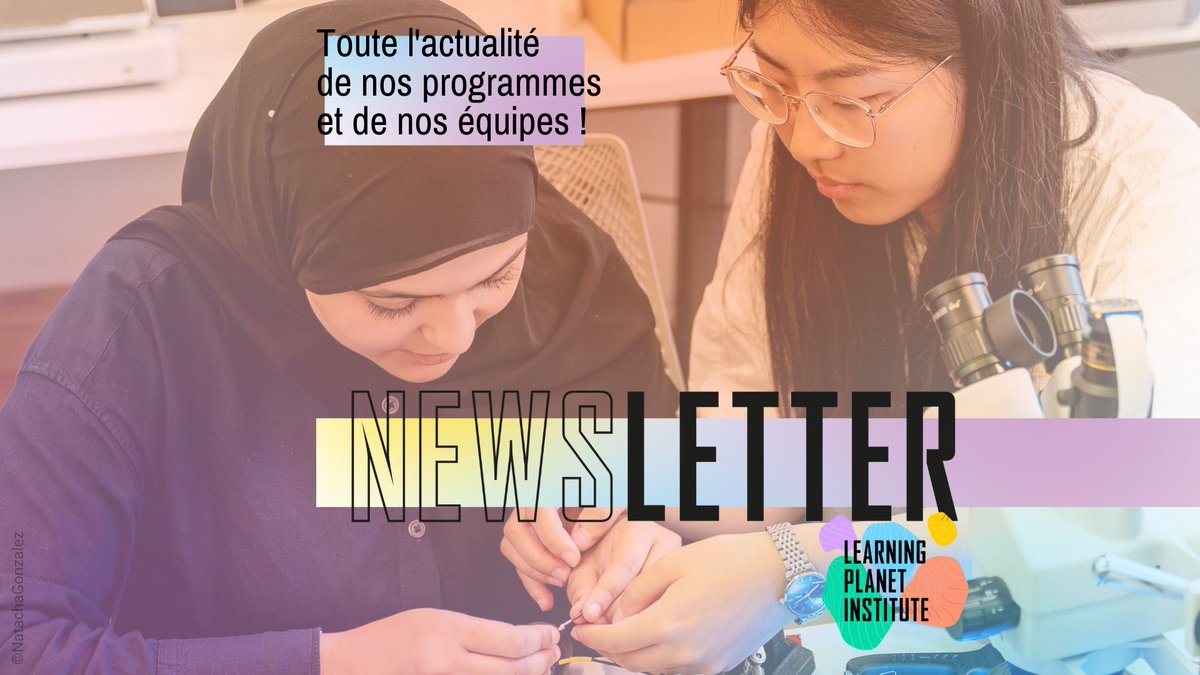#NEWSLETTER
Découvrez les programmes pédagogiques, les projets de recherche, les événements (ateliers, conférences, formations) et les équipes talentueuses qui font vivre l'Institut 🤗
🔗 Abonnez-vous ! learningplanetinstitute.org/inscription-a-…

#education #learning #collectiveintelligence