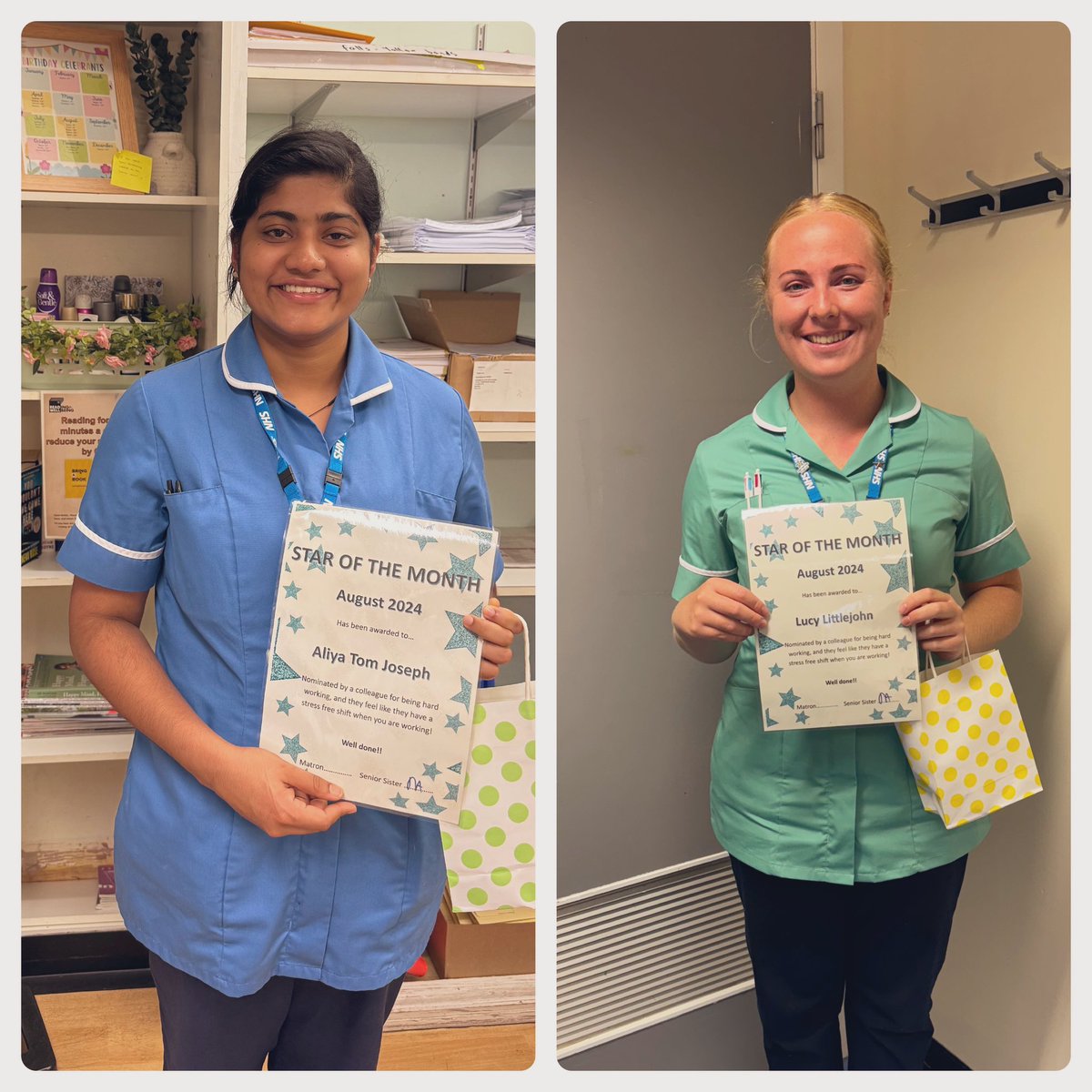 Larissa Heard (@heardlarissa) on Twitter photo Our Stars of the Month for August ๐ Welldone to both Aliya and Lucy, for being such a huge support to your colleagues ๐ <a href="/SarahPickbourne/">Sarah Pickbourne</a> <a href="/UHP_NHS/">University Hospitals Plymouth NHS Trust</a> Our Stars of the Month for August ๐ Welldone to both Aliya and Lucy, for being such a huge support to your colleagues ๐ <a href="/SarahPickbourne/">Sarah Pickbourne</a> <a href="/UHP_NHS/">University Hospitals Plymouth NHS Trust</a>