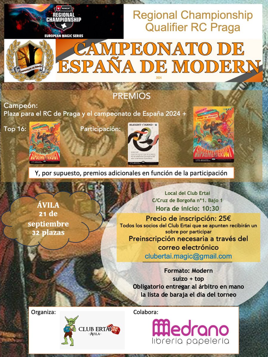 Tenemos nuevo RCQ clasificatorio para Praga y para el Campeonato de España. 

Será el 21 de septiembre. 

Corred, ¡¡que las plazas se agotan rápido!!