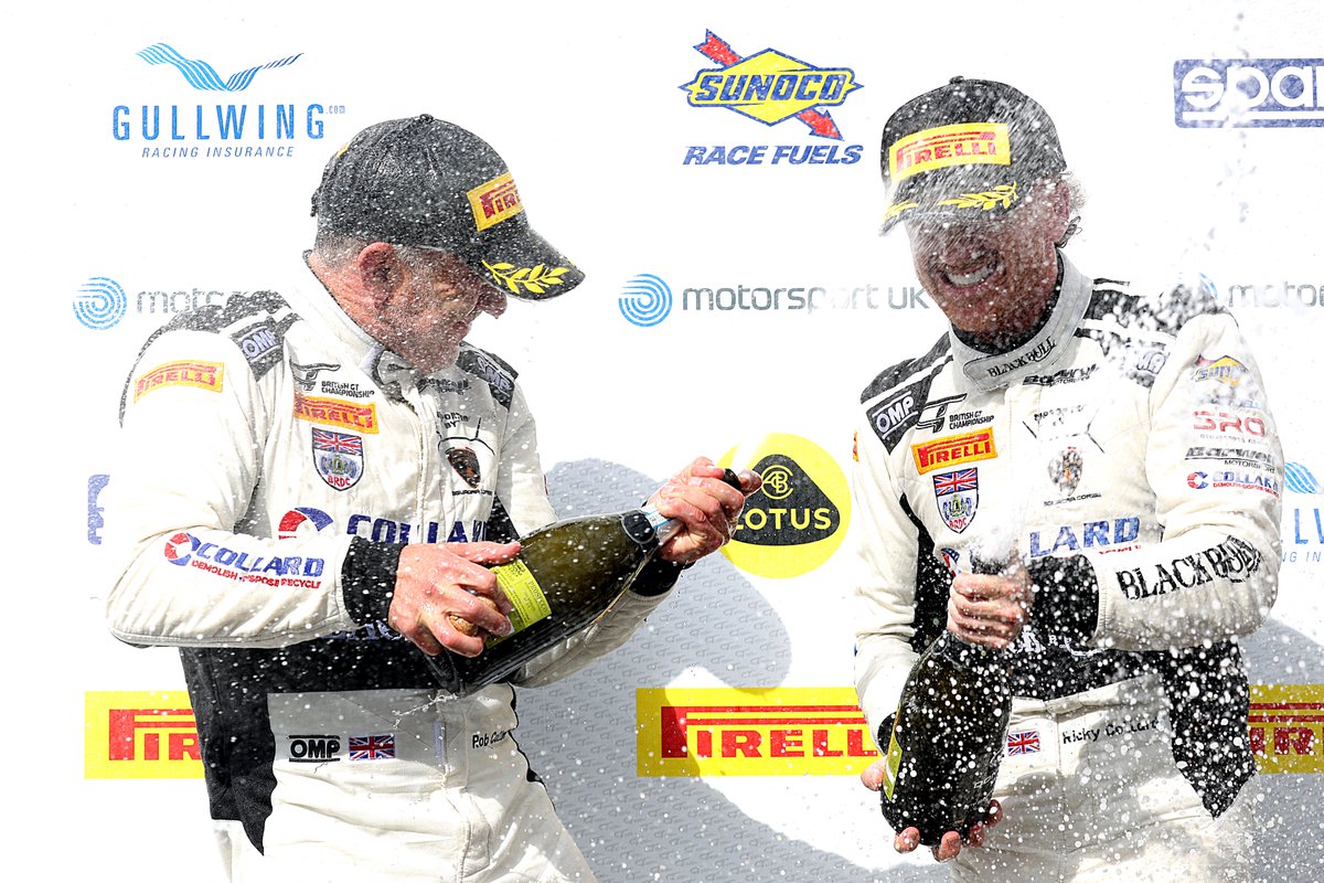 BRDCSilverstone's tweet image. There was lots of success for Members in @BritishGT! On the GT3 podium were winners @CollardRob and @RickyCollard, with @jonnyadam P2, and @BalfeShaun and @asmalley54 (who had the fastest lap) P3. In GT3 Silver-Am, Shaun and Adam were joined by @LewisPlato11 and @BeechdeanAH!