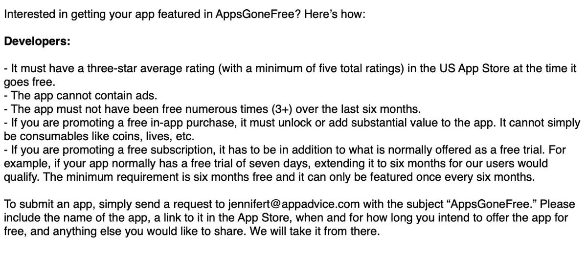 AppsGoneFree tweet media