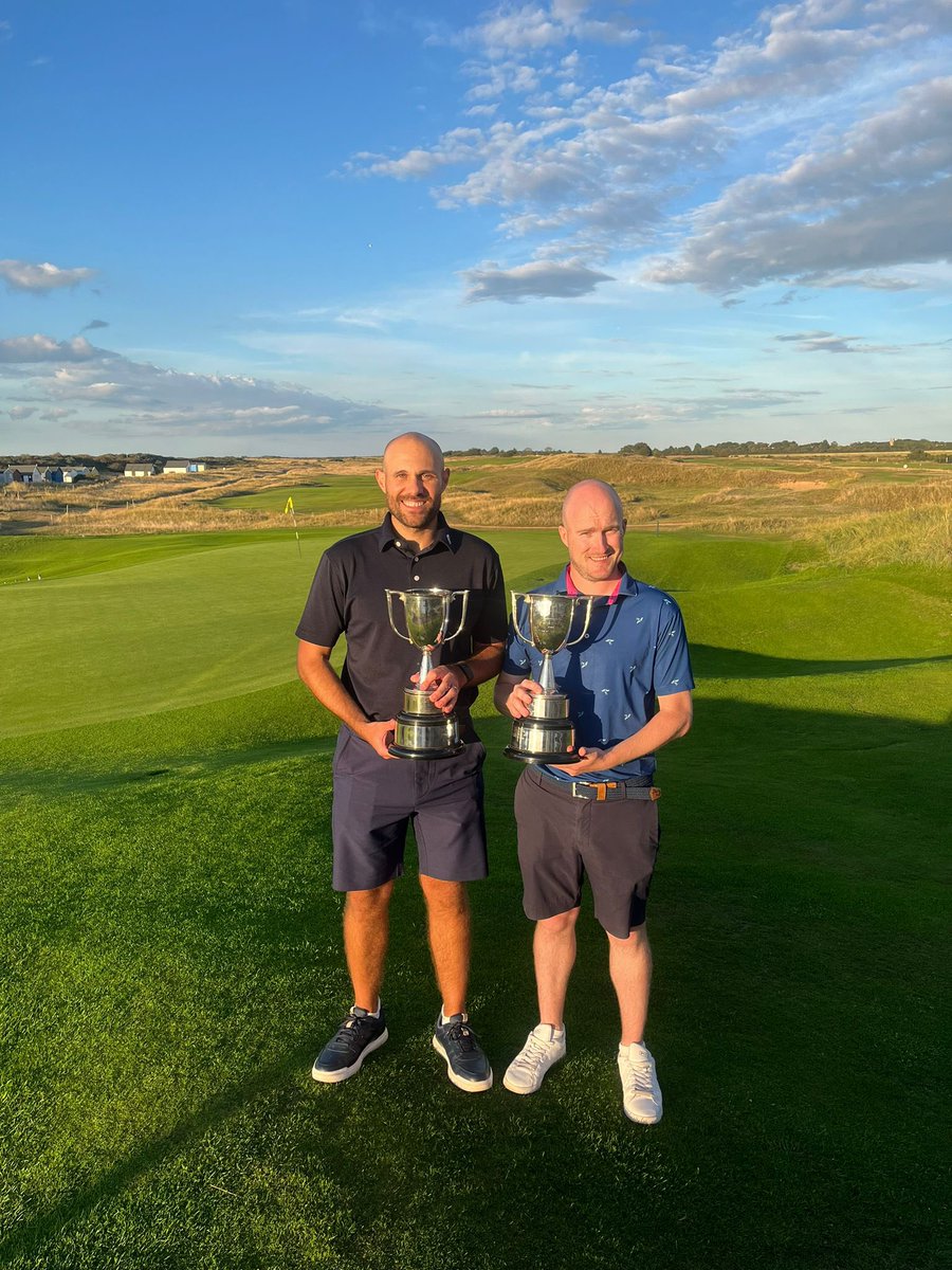 J_Bradford_Golf's tweet photo. East Anglian Foursomes Winners! 
@Hunstanton_Golf never disappoints - The best golfing weekend of the year! 
@Bgowling https://t.co/R5qjZQVEHK