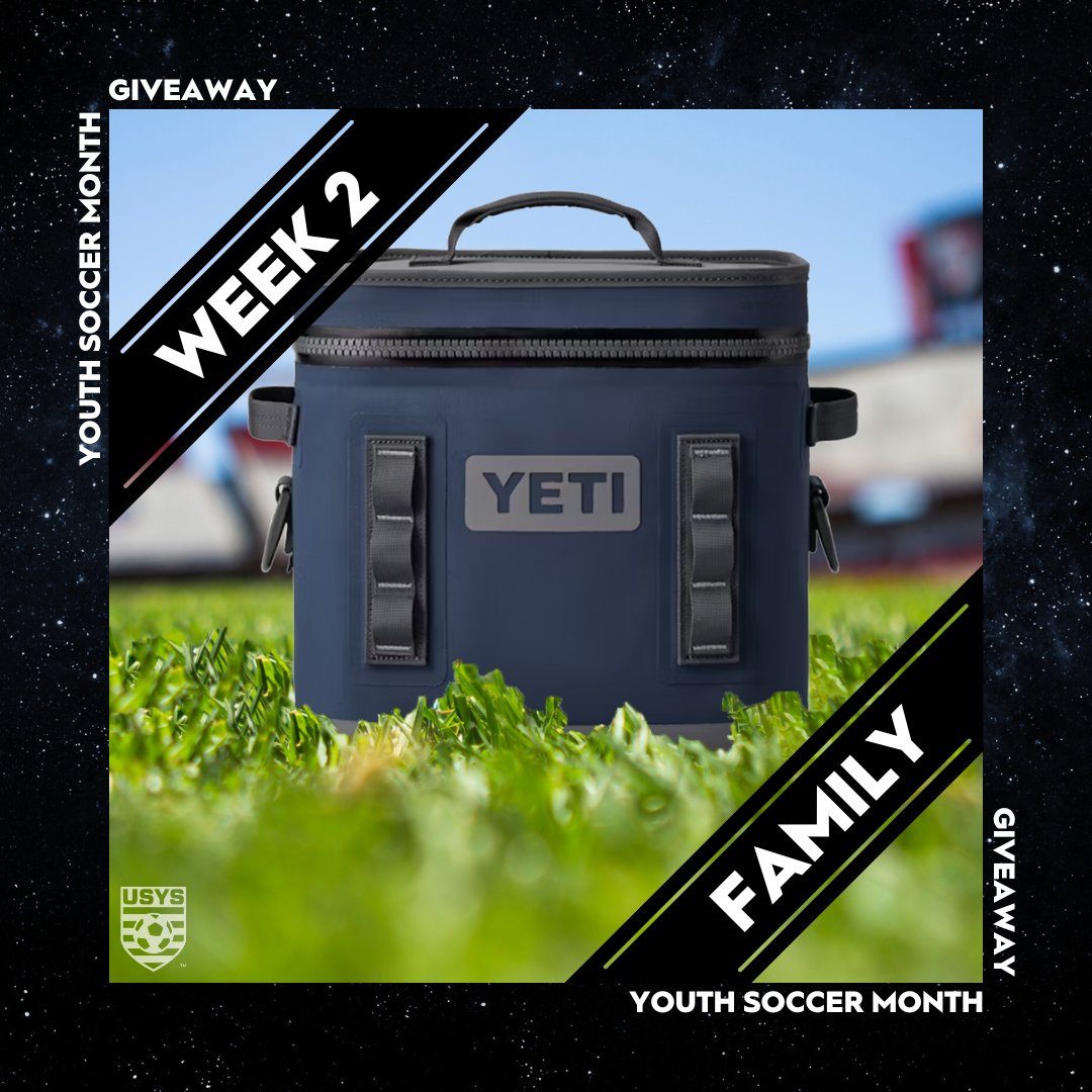 Thank you, FAMILIES, for everything you do -- week 2 is for you.✨⁠
⁠
For this week of Youth Soccer Month, we're giving away 1️⃣ Yeti soft cooler, so you're always game-day-ready with the coldest drinks. 😎⁠
⁠
Enter for a chance to win » ⁠bit.ly/3Z0EYGw