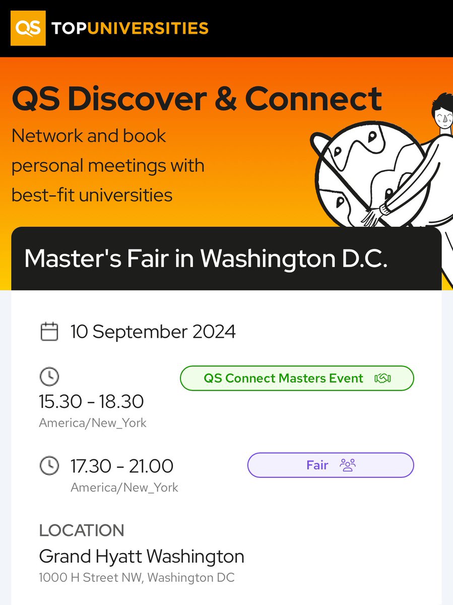 UofSCMBA's tweet photo. 2️⃣ awesome opportunities to catch our team this week! 
In person - Washington, DC - QS Masters and MBA Event 

Virtual- GMAC Spotlight on Women in Business 
FREE REGISTRATION for both events! 

https://t.co/ONDj3Gi9K5

https://t.co/LVQUhr9NAi https://t.co/pPYoGH2EHw