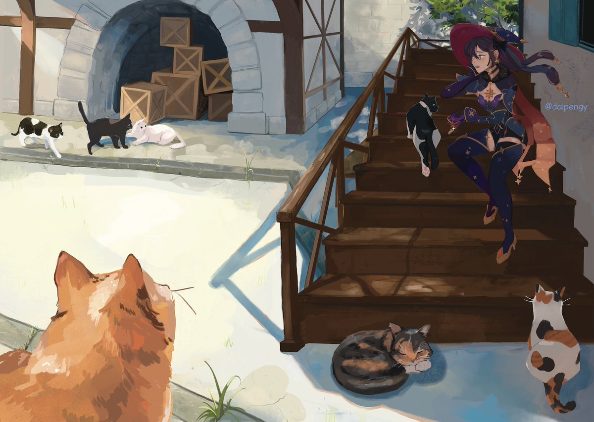 what happened financially to mona megistus this past summer can never happen again 🐈💸
#GenshinImpact