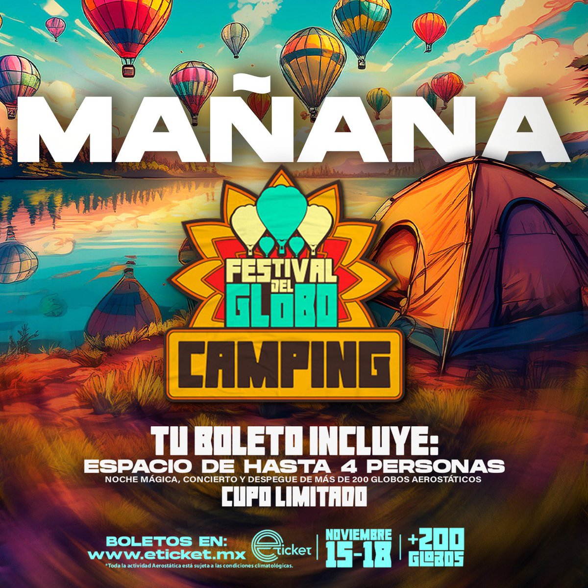 FIGLeon's tweet photo. 🚨Mañana inicia venta de CAMP-FIG🚨 Activa las notificaciones y adquiere tu espacio a través de E-Ticket 🎟️ https://t.co/obgJj4Vd5c