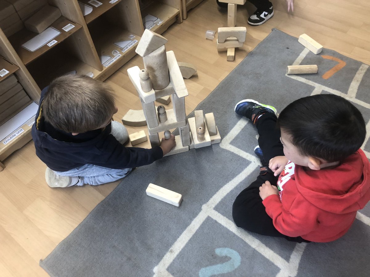 GabrielNursery1's tweet photo. There has been lots of engagement in the block area today .
“ It’s a garage for the cars to go inside “
“I made a tower with my family in it “
#SHINE #enclosing #creativity #blockplay https://t.co/tR8L2vnkFC