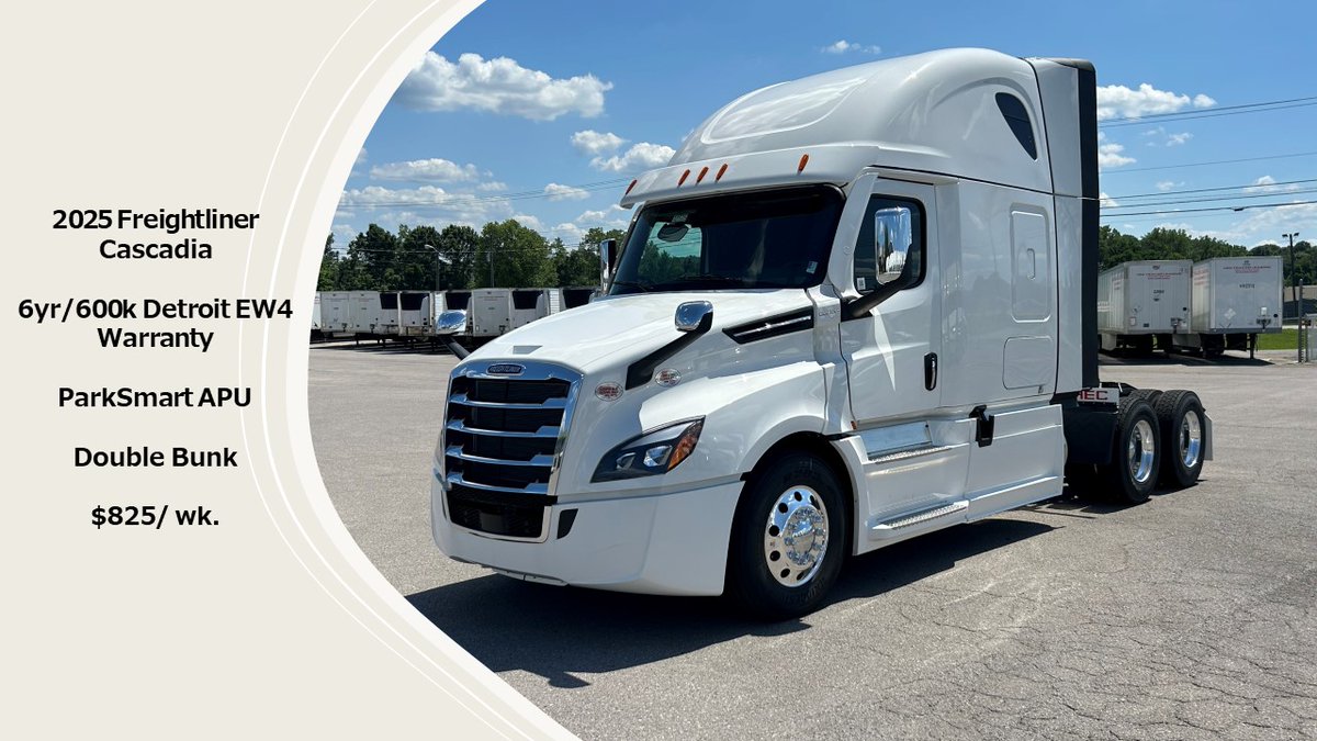HECLeasingLLC's tweet photo. 2025 Freightliners are ready! https://t.co/iLB1YsOyA3