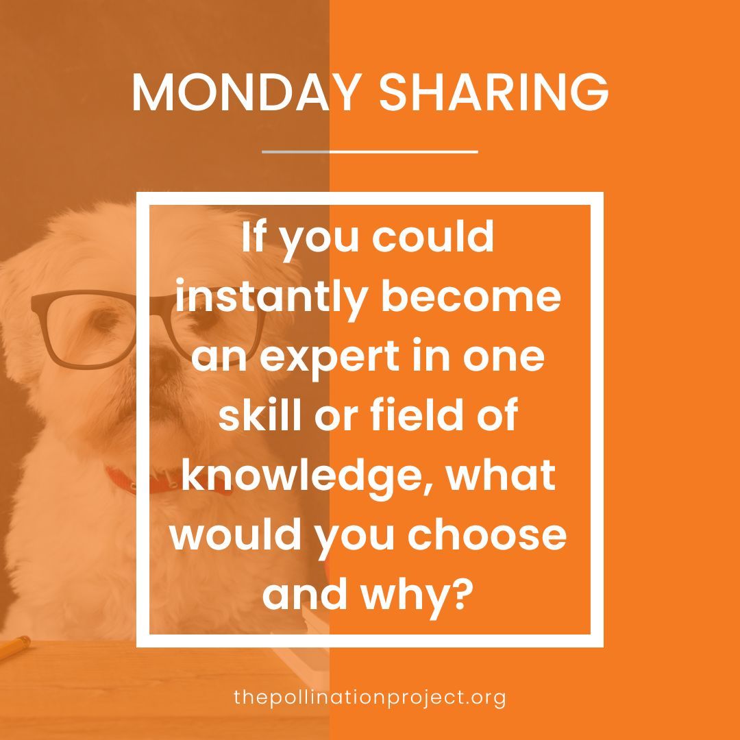 Pollinationproj's tweet photo. "🌱 Monday Sharing: Time to grow together! 🌼
If you could instantly become an expert in one skill or field of knowledge, what would you choose and why?
Share your aspirations and let's inspire each other! 
#MondayMotivation #PollinationProject" https://t.co/AuJrWaYc5F