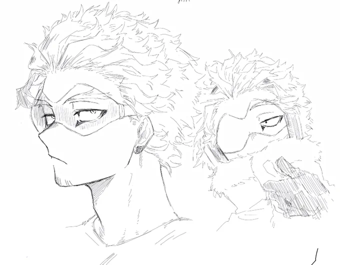 エグい眠気に襲われながら絵茶で描かせて頂いたホ 
