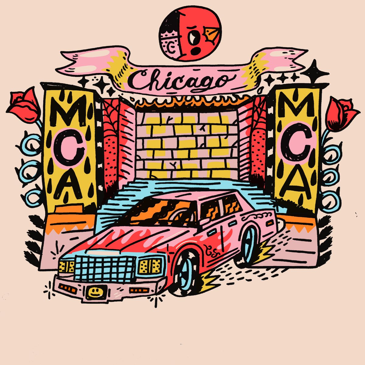 sentrock's tweet photo. Sentrock x @mcachicago 

October 1st 

Pull up https://t.co/xfY5ULkgDX