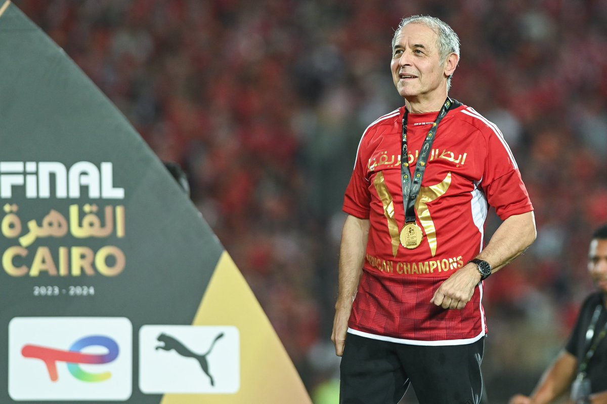 AlAhly's tweet photo. في مثل هذا اليوم عام 2022.. بدأت رحلة مارسيل كولر مع نادي القرن✨🦅 https://t.co/A7USCHHBlG
