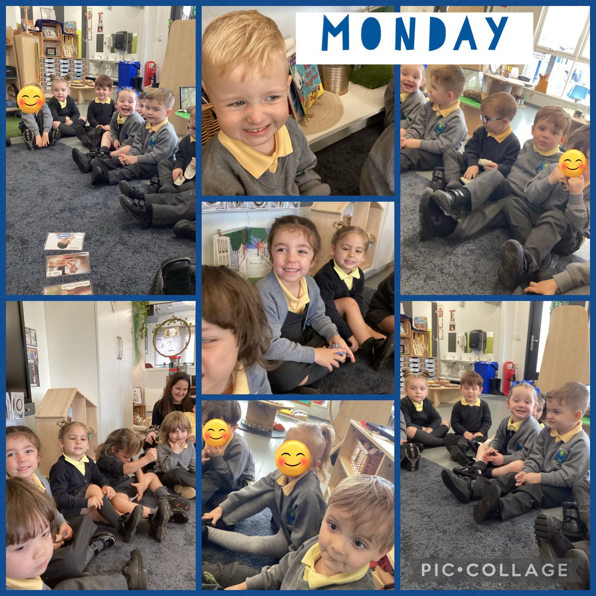 Monday was full of new learning down in nursery.
The children were introduced to our class rules in circle time and learnt all about our library system in our Literacy session.
Today at tidy up time, we found out that we have some super helpful children! So proud of you all 💪🏽⭐️