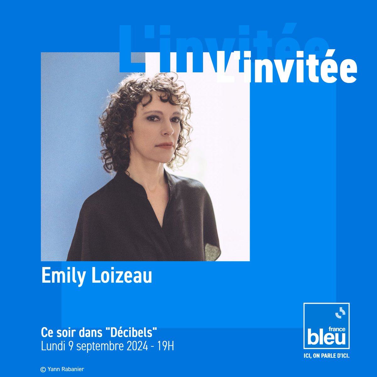 ici_officiel's tweet photo. 🔵 Ce soir dans #DécibelsFB dès 19h, Emily Loizeau est au micro d' @EmilieRadioFr pour son nouvel album #LaSouterraine !
📻https://t.co/crnWlQIJIl https://t.co/BU2wcKxYOI