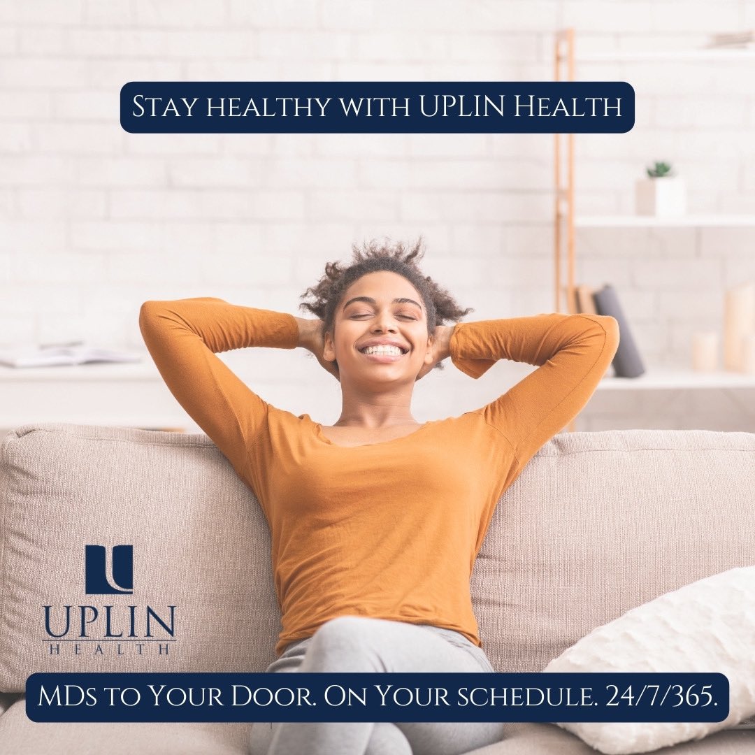 UplinHealth's tweet image. Happy Monday! Don’t Worry. We Have You Covered!

We Are Available 24/7/365. 

Call us at 844-698-7546 or go to UPLIN.com. 

Better Health.  
Better Living.  
Better You.  

#UplinHealth  #DontWait #CallusNOW #DoctorsatYourDoor   #SouthFloridaCounties #PeaceOfMind