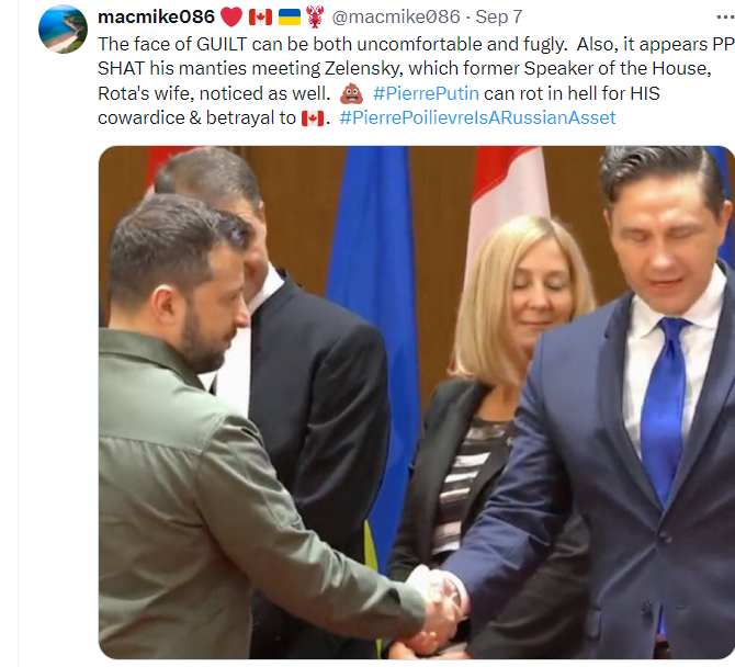 macmike086's tweet photo. #CompromisedAsFuck is #PierrePutin, or Comrade PeePee. https://t.co/imwagebC2A