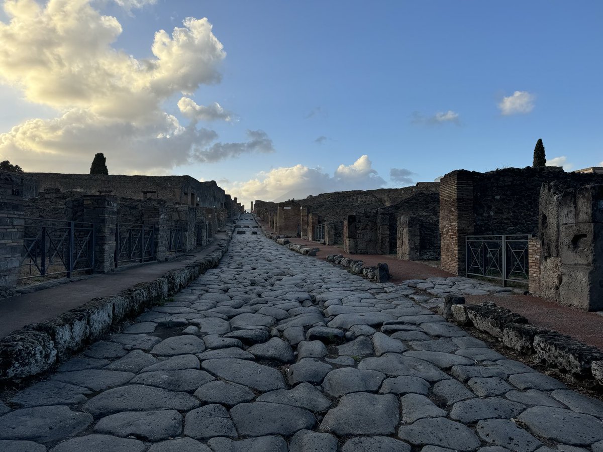 Buonasera da #Pompei