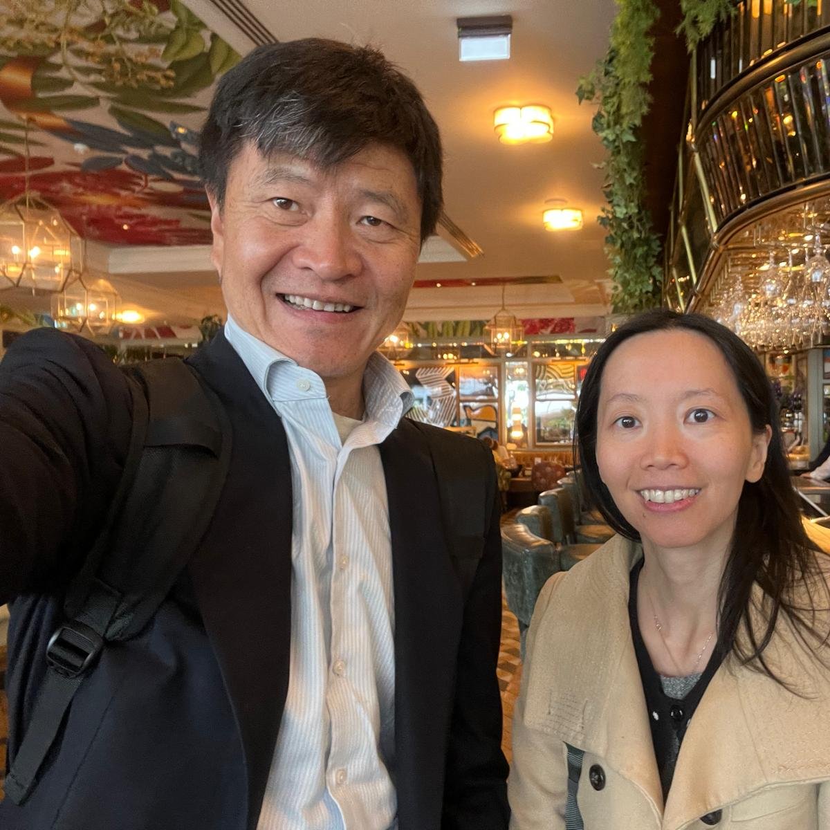 Honoured to have met Chinese human rights activist <a href="/ZhouFengSuo/">周锋锁 Fengsuo Zhou</a> during his visit to <a href="/tcddublin/">Trinity College Dublin</a> to receive a medal from <a href="/TheHist/">The Hist</a> today. Touching to hear him talk about the Chinese &amp; Hongkong human rights activists who fight for democracy despite repression, &amp; how to keep our faith