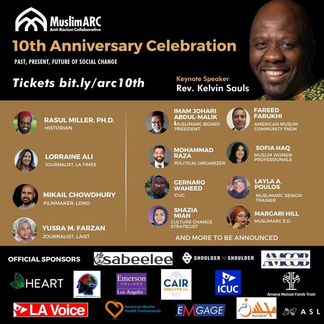 Join us on 9/21/24 for our 10th Annual Symposium at Emerson College, LA! 🌍✨ Engage in powerful discussions on equity &amp; justice. 🎟️ Get your tickets now: bit.ly/arc10th #Symposium2024 #ARC10th