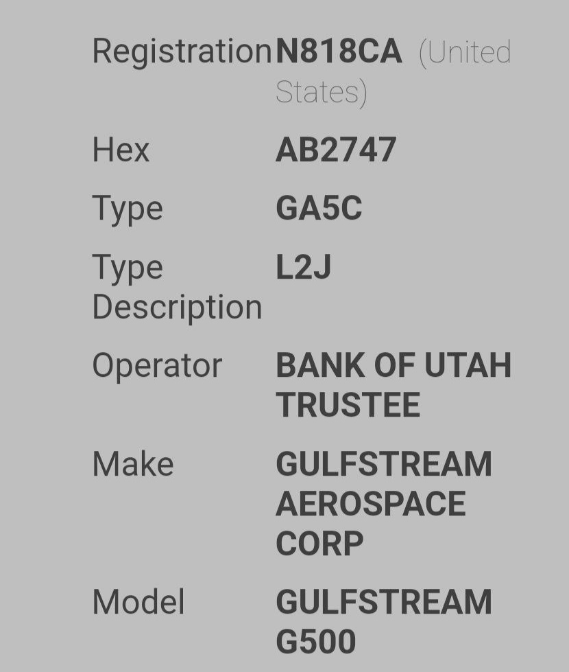 Por cierto, exactamente una hora después del #autoatentado al #helicoptero del #Gobierno #GOES, salió un #avión #Charter N818CA "sin declaración de pasajeros", y con destino a #NewYork.
🤔🤔🤔
Qué ondas ahí?