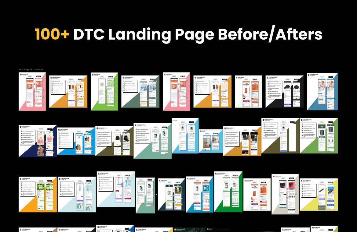 paulius_spartan's tweet image. I've compiled 100+ Landing Page Before/Afters in a single file.

This Figma file is yours for FREE. 

• 100+ CRO redesigned pages 
• 500+ Recommendations to increase conversions

Like + Comment "LP" and I'll send it to you  (must be following)

🔁 RT for priority access