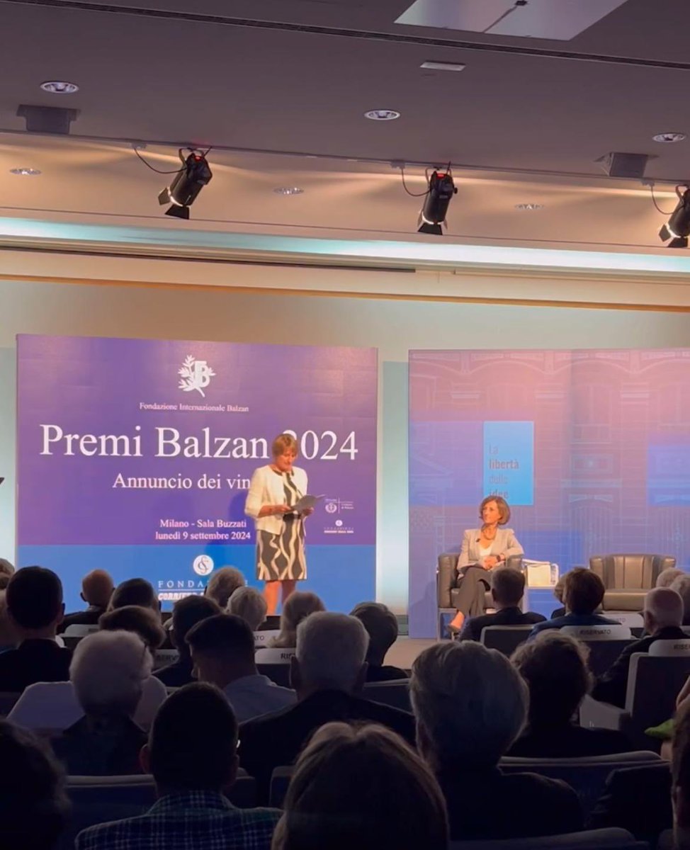 The opening speech by the President of the Balzan Foundation Prize, Maria Cristina Messa.

#balzanprize24