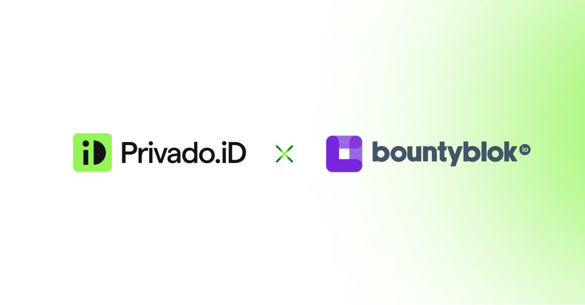 1/4 🚀 Exciting Update! We’ve just integrated <a href="/PrivadoID/">Privado ID (formerly Polygon ID)</a>'s Proof of Humanity feature into the bountyblok contest platform for the <a href="/WAX_io/">WAX</a> ecosystem.

This ensures that only real participants can complete tasks and compete. No more bots or fake accounts!

(Demo below 👇)