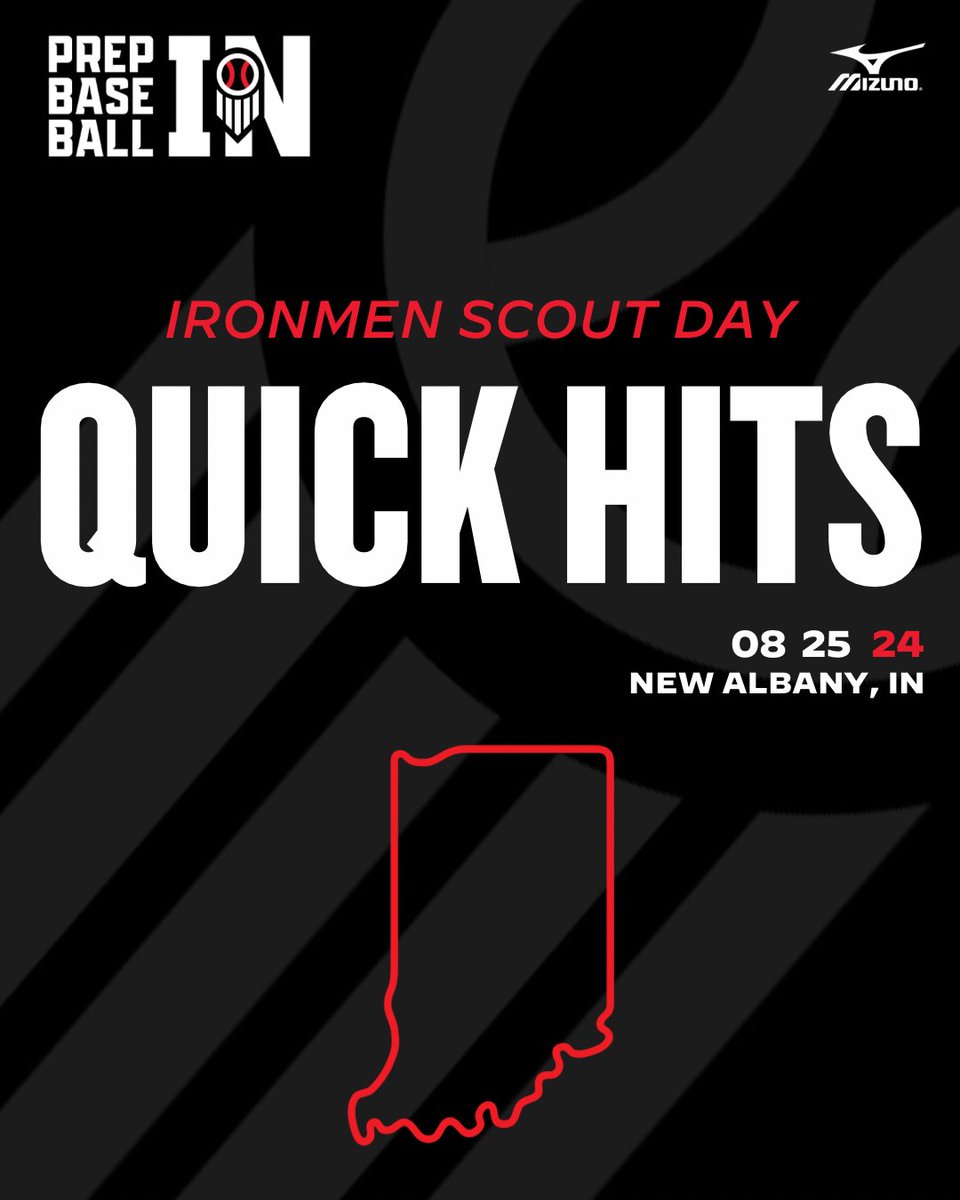 Prep Baseball Indiana (@prepbaseballin) on Twitter photo ๐๐ง๐ค๐ฃ๐ข๐๐ฃ ๐๐๐ค๐ช๐ฉ ๐ฟ๐๐ฎ - ๐๐ช๐๐๐ ๐๐๐ฉ๐จ
We highlight prospects that stood out at the August 25th #IronmenScout24๐
<a href="/IronmenBaseball/">Ironmen Baseball</a>
๊ฑแดแดแดแด ษดแดแดแด๊ฑ + แด ษชแด
แดแด แดกษชแดสษชษด๐
๐๏ธ loom.ly/2Q2ZSLE ๐๐ง๐ค๐ฃ๐ข๐๐ฃ ๐๐๐ค๐ช๐ฉ ๐ฟ๐๐ฎ - ๐๐ช๐๐๐ ๐๐๐ฉ๐จ
We highlight prospects that stood out at the August 25th #IronmenScout24๐
<a href="/IronmenBaseball/">Ironmen Baseball</a>
๊ฑแดแดแดแด ษดแดแดแด๊ฑ + แด ษชแด
แดแด แดกษชแดสษชษด๐
๐๏ธ loom.ly/2Q2ZSLE