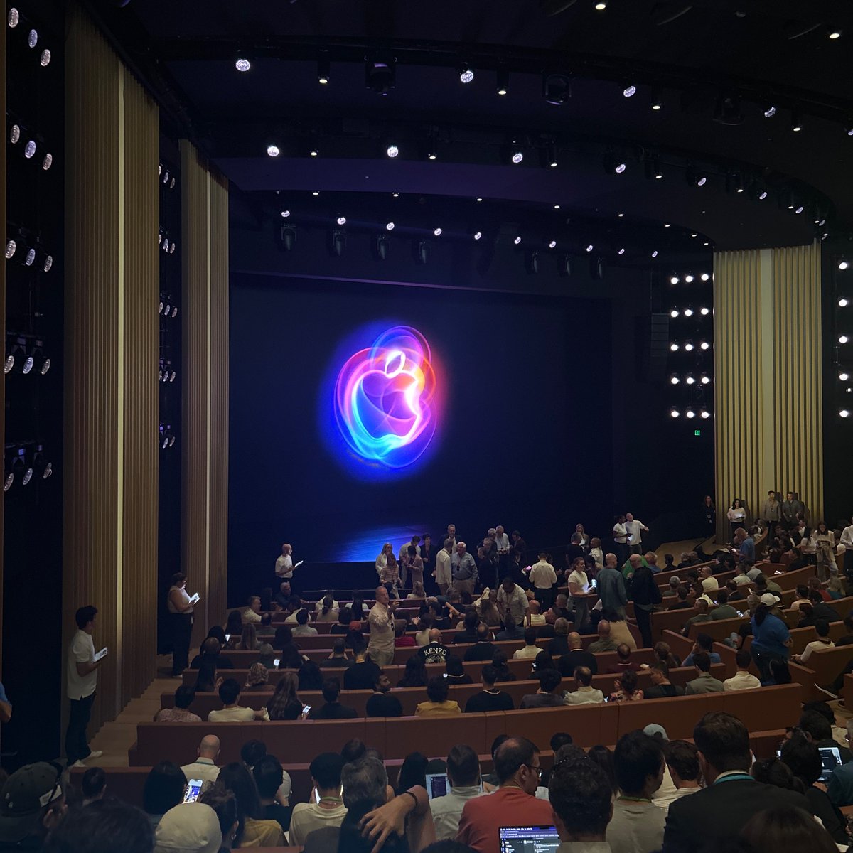 We’re at the Steve Jobs Theater for the #AppleEvent24. What do you want to see from the new watches?