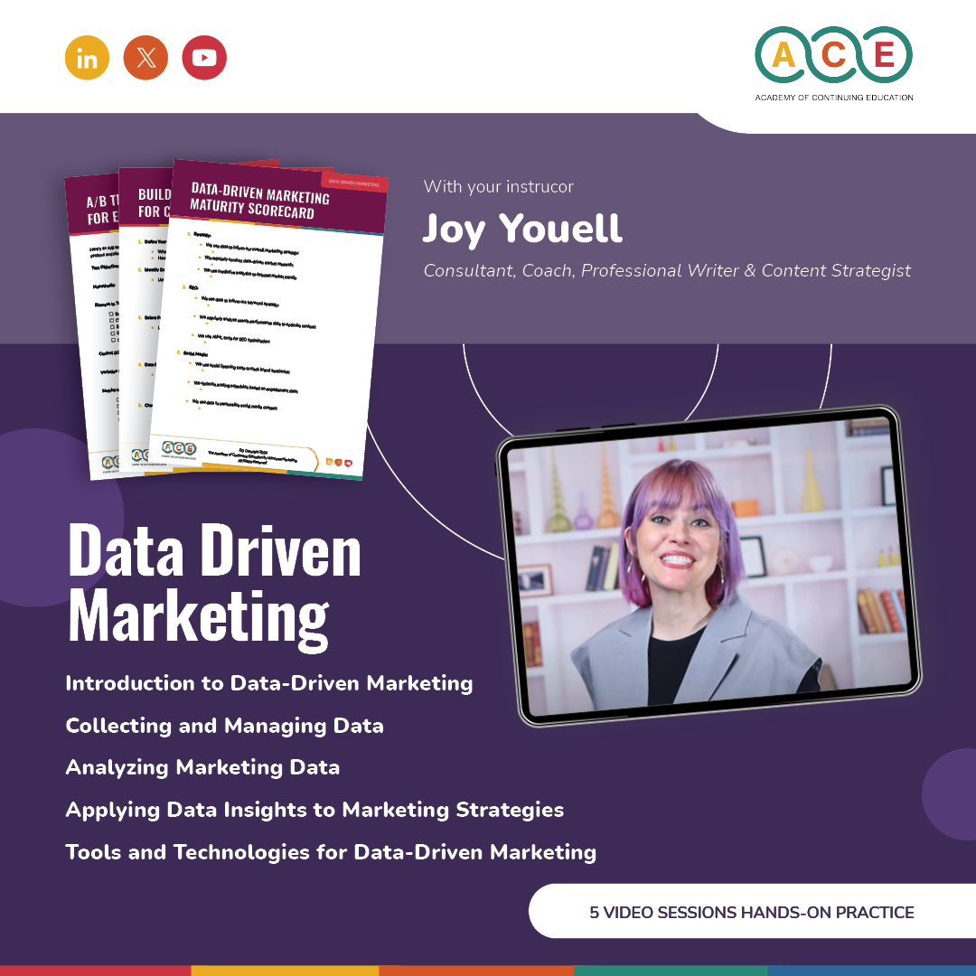 ACETrainings's tweet image. Master the art of outbound marketing using data to prioritize leads and optimize communication timing. Learn more in my Data Driven Marketing course. 

academyofcontinuingeducation.com/data-driven-ma…

#OutboundMarketing #LeadPrioritization