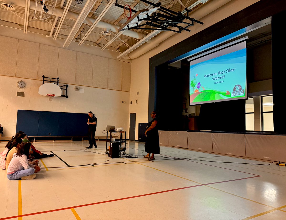 We had our ‘Welcome Back’ Assembly this morning! We are so glad to go over important rules and reminders! 🙂