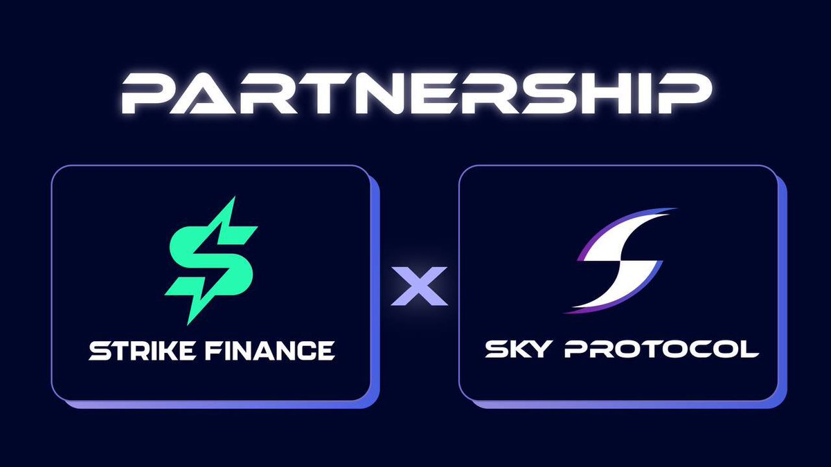We're thrilled to announce our partnership with Strike Finance 📲

@StrikeCardano is a new open source derivatives protocol that’ll use our DA services for scaling and reduced fees after our mainnet launch. 

Scaling and derivatives are coming to #Cardano 🔥