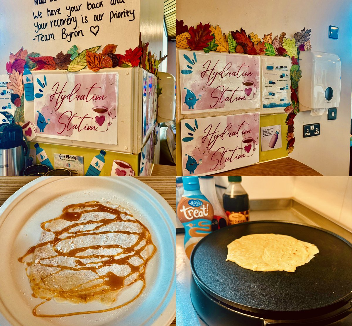 Byron Ward (@byronwardpicu) on Twitter photo The cosy season has arrived. Today the service users painted autumnal leaves to decorate the communal area ๐ ๐ & we finished off the afternoon with some delicious treats ๐ซถ๐ฝ๐ฅ
<a href="/adelebarker_x/">Adele Barker</a>
<a href="/Chloeca56745391/">Chloe carter</a>
<a href="/ExperienceLSCFT/">Experience and Engagement Team @LSCFT</a> The cosy season has arrived. Today the service users painted autumnal leaves to decorate the communal area ๐ ๐ & we finished off the afternoon with some delicious treats ๐ซถ๐ฝ๐ฅ
<a href="/adelebarker_x/">Adele Barker</a>
<a href="/Chloeca56745391/">Chloe carter</a>
<a href="/ExperienceLSCFT/">Experience and Engagement Team @LSCFT</a>