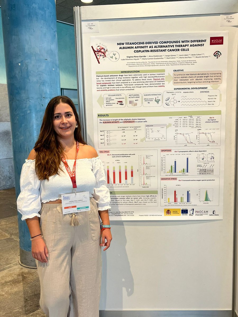 MAmbBioquimUCLM's tweet photo. Laura López Sanz y Virginia Pérez Garrido, egresadas e investigadoras postdoctoral y predoctoral, respectivamente, asistieron al Congreso de la SEBBM en A Coruña del 3 al 6 de septiembre https://t.co/vRP0ZJ98Qk