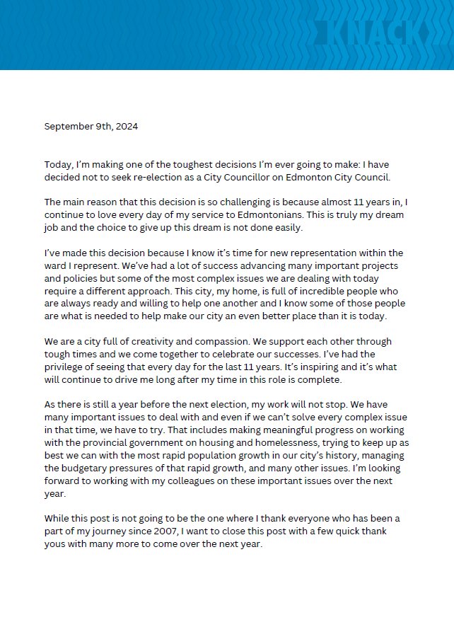 Andrew Knack tweet media