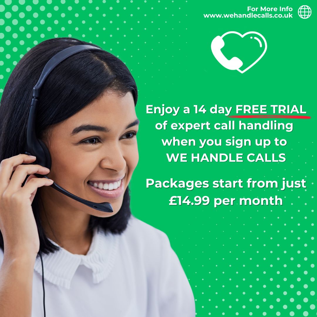 We offer a 14 day free trial so you can see if our UK based call handling service would work for your business. Book your discovery call today buff.ly/3wRH8Nm