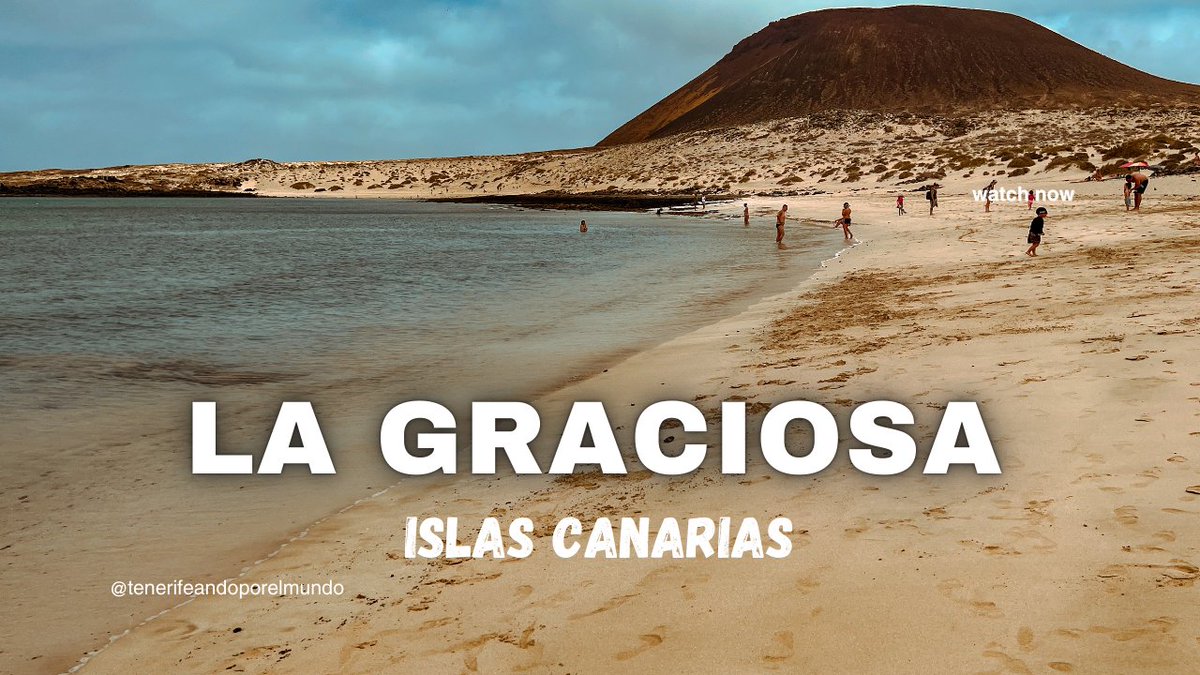 ¡ NUEVO VÍDEO ! Visitamos LA GRACIOSA la isla más desconocida y salvaje de Canarias. youtu.be/he8ouSQs3oI?si…