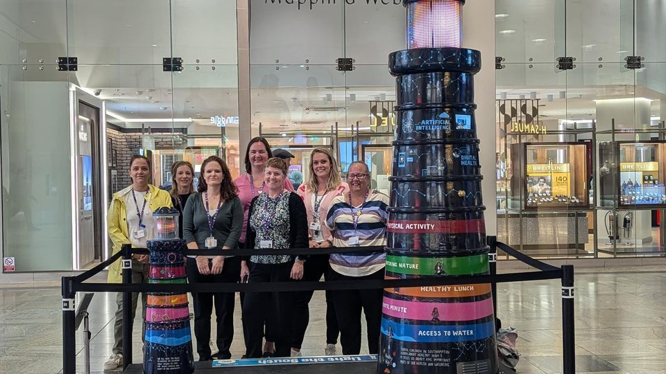 Did you spot any of the lighthouses in the #LightTheSouth trail?

Members of the Solent School Nursing Service took a quick trip to visit the lighthouse which helps to promote their Healthy High 5 Award.

Learn more here 👉 buff.ly/3Zfhz4o