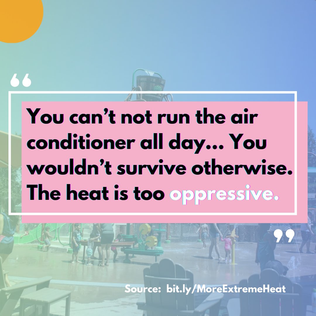 For many, extreme heat is a daily battle for several months each year. <a href="/California_HCD/">California HCD</a> has a chance to lead California toward heat-resilient housing and protections for those most vulnerable.

Read more about extreme heat &amp; how HCD must lead: bit.ly/ExtremeHeatBlog

#ExtremeHeat