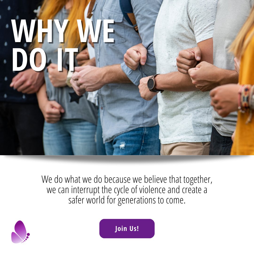 ➡️ Because 1 in 3 women don't deserve to be victims. Neither do 1 in 7 men.
➡️ Because children deserve to be safe.
➡️ Because we all deserve to feel safe in our own homes.
➡️ ...and many more reasons!

Become #FriendsOfPromise today! 💜

🦋 savingpromise.org