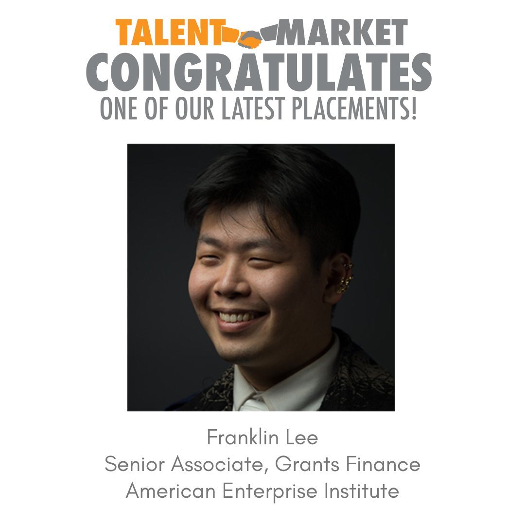 Claire Kittle Dixon on X: "     Congrats to recent Talent Market placement ...