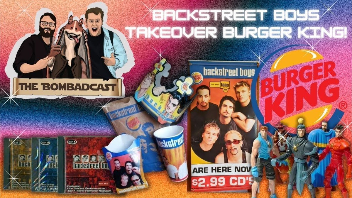 We’re eating Whoppers live during the Backstreet Boys Takeover Burger King stream! Join us Thursday at 8 PM CST for all the fun! BOMBAD Whoppers + dancing + VHS nostalgia!
🔗 buff.ly/4ecYpjR
#WhopperWatch #BackstreetBoys #LiveStream