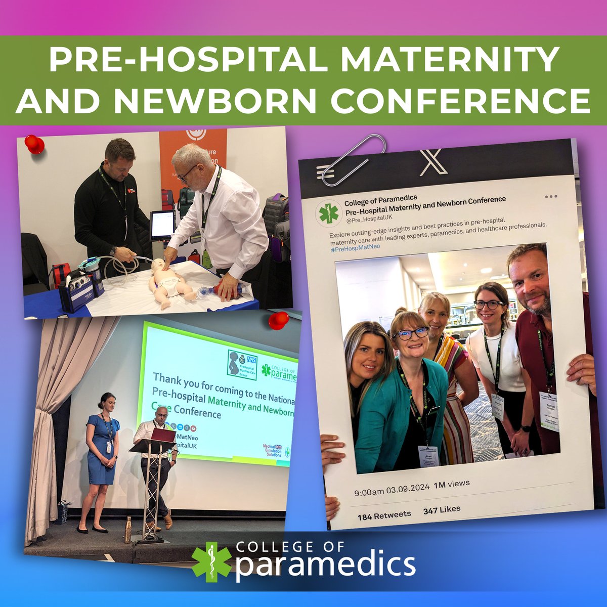 Royal College of Paramedics tweet media