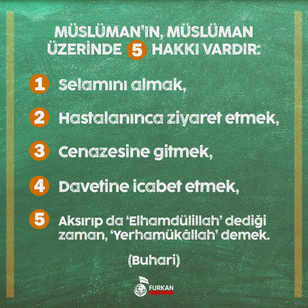 Müslümanın Müslüman üzerindeki haklarından bir tanesi onu ziyaret etmesidir!

Kardeşini ZiyaretEt
#KardeşinleZiyaretleş