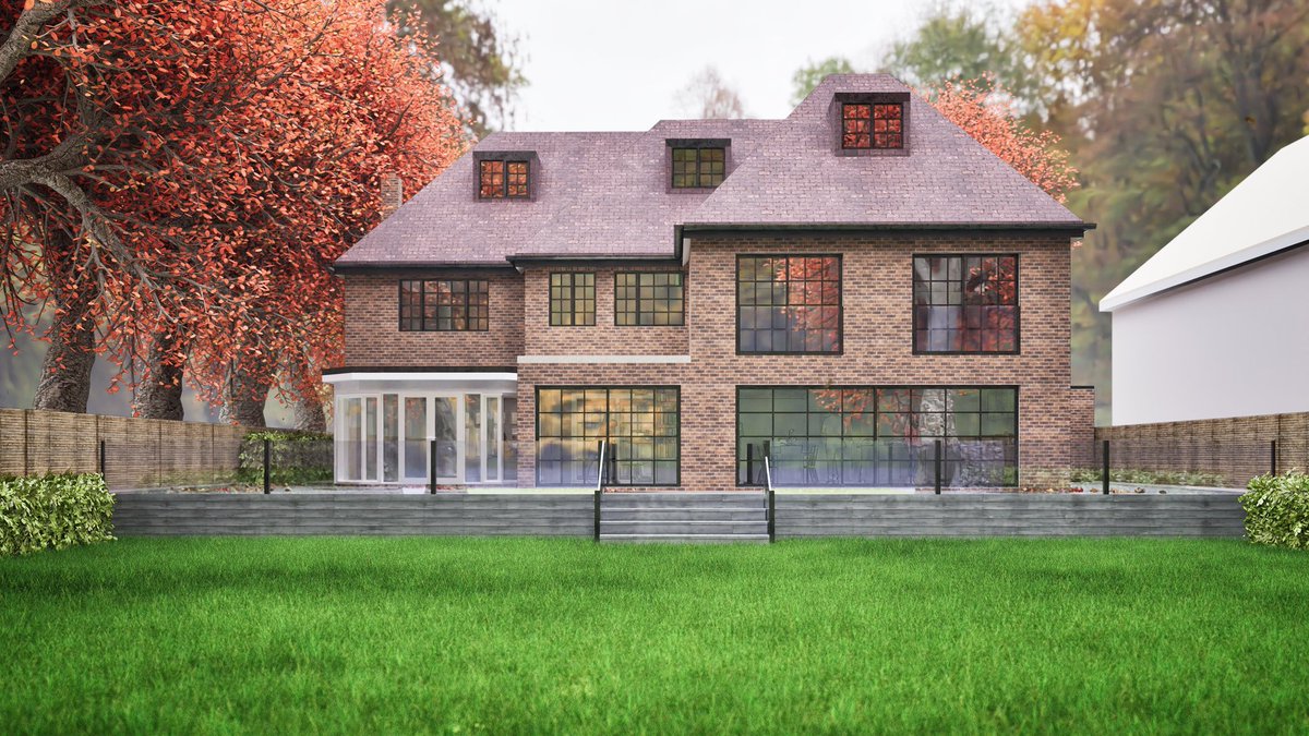 ArchitectsSsk's tweet photo. Rear CGI visuals for our project in NW London extensive double storey side to rear extensions to a beautiful plot
#londonarchitect #londonarchitects #londonproperty #ukarchitecture #art #architecture #interiordesign #construction #realestate #photography #architecturephotography https://t.co/CuQc89skmh