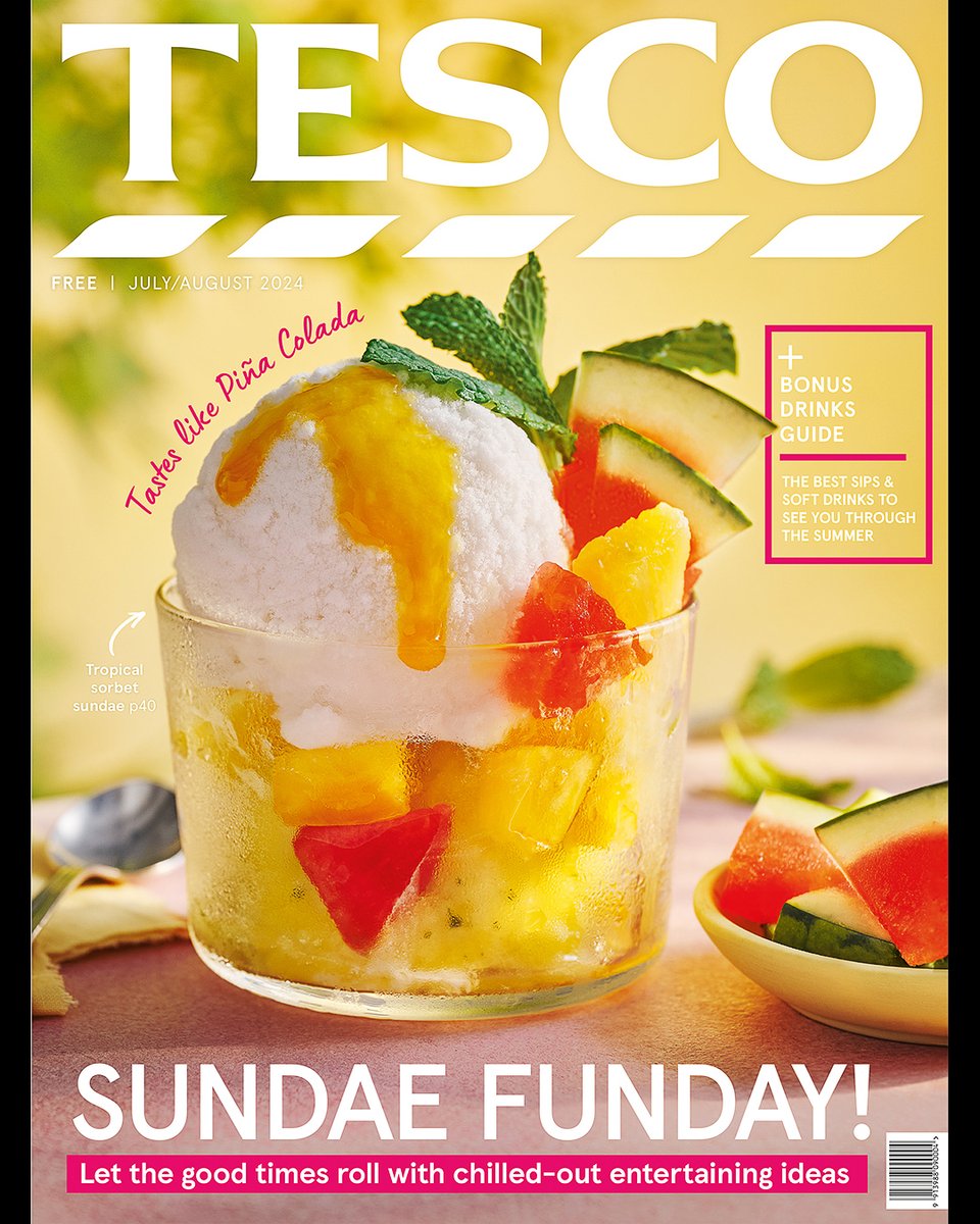 Three is the magic number...! 
Thank-you Cedar Communications and Tesco for the opportunity to shoot the last 3 months of covers for Tesco magazine which includes the 20th Anniversary birthday issue for September! Still finding party confetti in the studio! 🎉 🎉 🎉