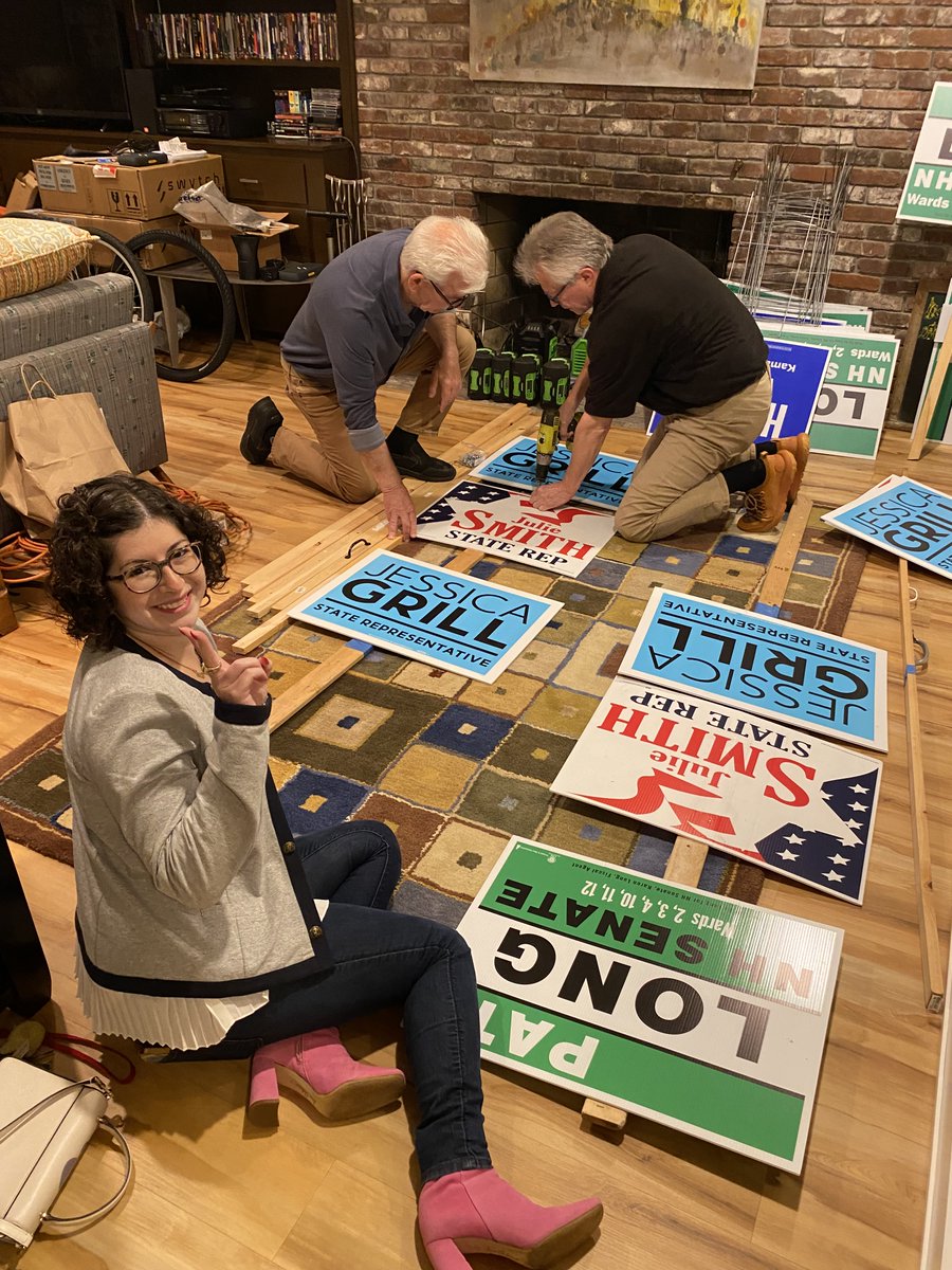 June Trisciani (@junetrisciani) on Twitter photo Just a little last minute totem assembly for Ward 12...and seriously people, those boots!!!! 🤩🤩🤩 .<a href="/PatLongMHT/">Pat Long</a> <a href="/jessica4nh/">Rep. Jessica Grill</a> <a href="/ManchesterDems/">Manchester Democrats</a> <a href="/NHYoungDems/">NH Young Democrats</a> Just a little last minute totem assembly for Ward 12...and seriously people, those boots!!!! 🤩🤩🤩 .<a href="/PatLongMHT/">Pat Long</a> <a href="/jessica4nh/">Rep. Jessica Grill</a> <a href="/ManchesterDems/">Manchester Democrats</a> <a href="/NHYoungDems/">NH Young Democrats</a>